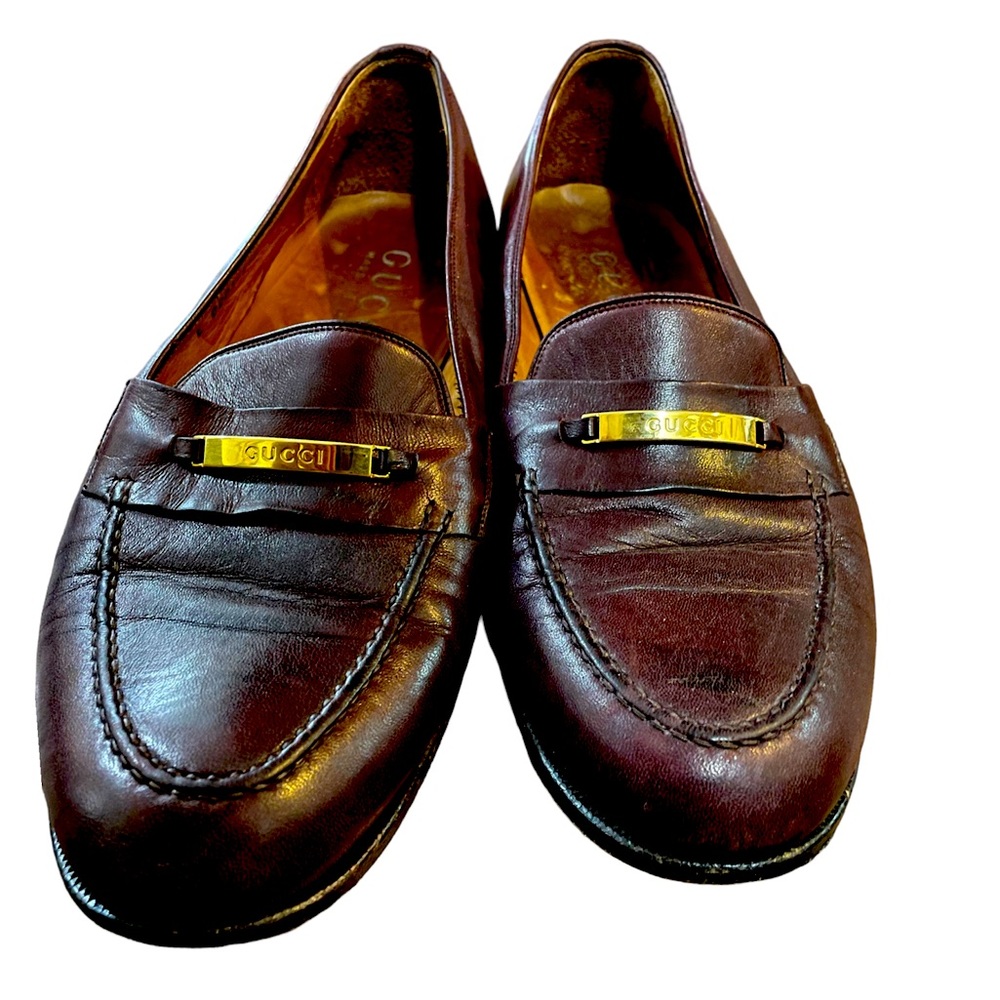 Gucci men’s leather shoes